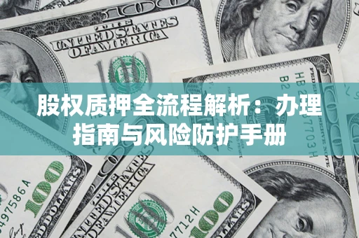 武汉股权质押全流程解析：办理指南与风险防护手册