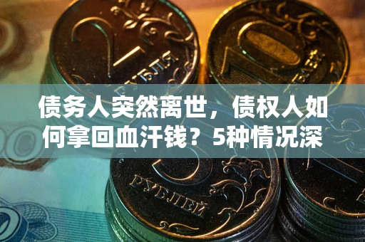 武汉债务人突然离世，债权人如何拿回血汗钱？5种情况深度解析