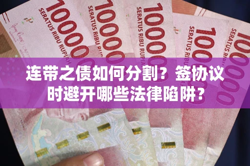 武汉连带之债如何分割？签协议时避开哪些法律陷阱？