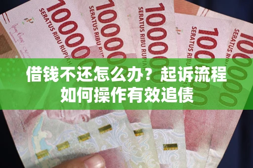 武汉借钱不还怎么办？起诉流程如何操作有效追债