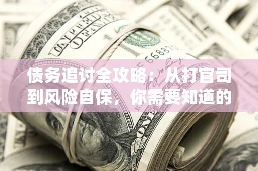 武汉债务追讨全攻略：从打官司到风险自保，你需要知道的法律智慧