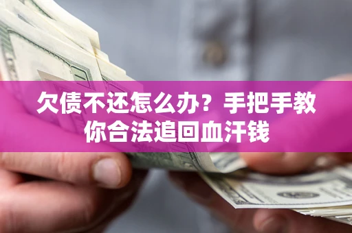 武汉欠债不还怎么办?手把手教你合法追回血汗钱 武汉欠债不还怎么办?手把手教你合法追回血汗钱