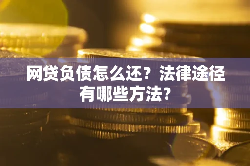 武汉网贷负债怎么还？法律途径有哪些方法？